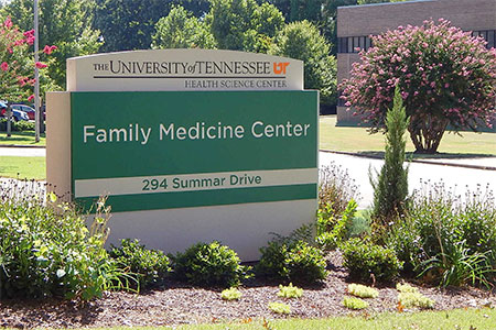 Family Medicine Center sign 